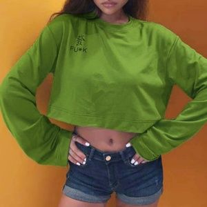 Letter Long Sleeve T